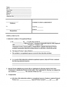 Commutation Agreement